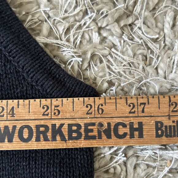 Bobbie Brooks Halloween Vest Vtg 90s Jack-o-Lantern Plaid Pumpkin Embroidery 22W - Picture 9 of 10